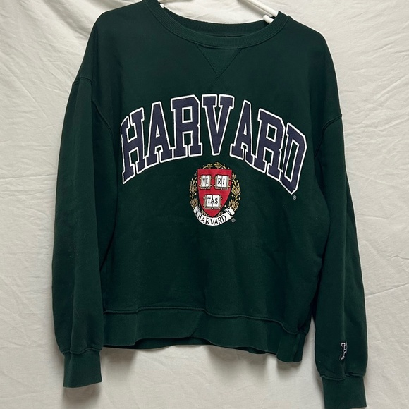 Green Harvard Crewneck - Picture 1 of 4